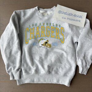 Vintage Los Angeles Chargers Football Sweatshirt, 90s NFL LA Chargers Shirt tee